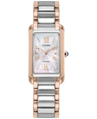 Citizen - Women's Classic Bianca Two-Tone Stainless Steel Bracelet Watch 32.4mm