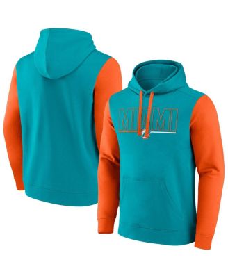 Fanatics - Men's&nbsp; Aqua Miami Dolphins Big & Tall Outline Pullover Hoodie