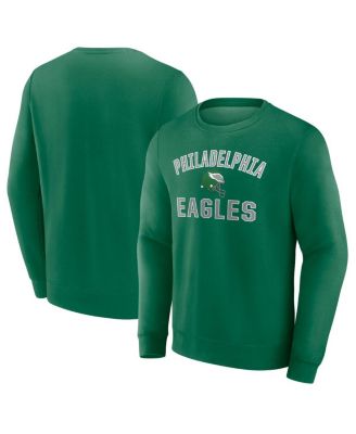 Fanatics - Men's Kelly Green Philadelphia Eagles Gridiron Classics Victory Arch Pullover Sweatshirt