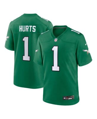 Nike - Men's Jalen Hurts Kelly Green Philadelphia Eagles Alternate Game Player Jersey