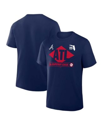 Fanatics - Men's Navy Atlanta Braves 2025 Spring Training Grapefruit League True Icon T-Shirt
