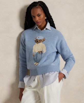 Polo Ralph Lauren - Women's Polo Bear Crewneck Sweater