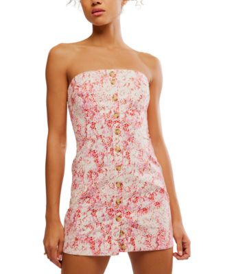 Free People - Women's Tomas Strapless Mini Dress