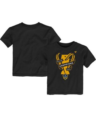 Fanatics - Toddler Black LA Galaxy 2024 MLS Cup Champions Locker Room T-Shirt