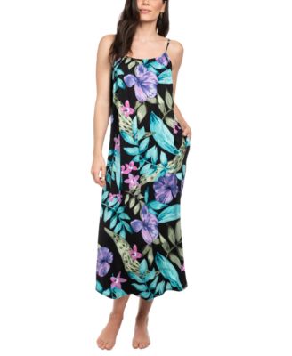 Linea Donatella - Women's Rachidah Floral Maxi Nightgown