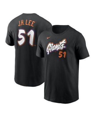 Nike - Men's Jung Hoo Lee Anthracite San Francisco Giants 2025 City Connect Fuse Name Number T-Shirt
