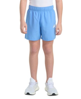 adidas - Big Boys Essentials Elastic-Waistband Small-Logo Woven Shorts