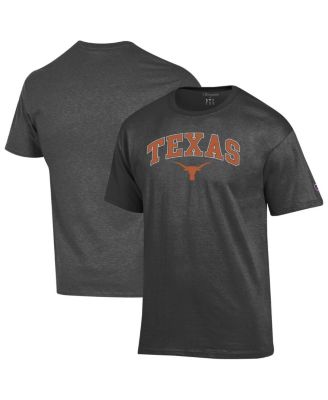 Champion - Men's Charcoal Texas Longhorns Arch Over Logo T-Shirt
