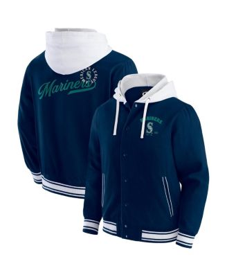 Fanatics - Men's Navy Seattle Mariners Full-Snap Jacket