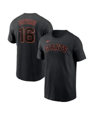 Nike - Men's Rafael Devers Black San Francisco Giants Name Number T-Shirt