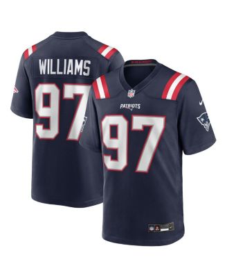Nike - Men's Milton Williams Navy New England Patriots Game Player Jersey