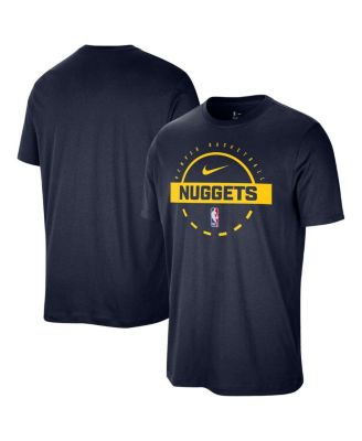 Nike - Men's Navy Denver Nuggets Authentic Practice T-Shirt