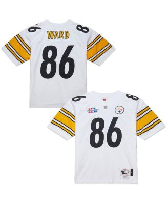 Mitchell & Ness - Men's Hines Ward White Pittsburgh Steelers 2005 Authentic Throwback Retired Player Jersey