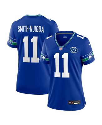 Nike - Women'sJaxon Smith-Njigba Royal Seattle Seahawks Alternate 2 50th Season Game Jersey
