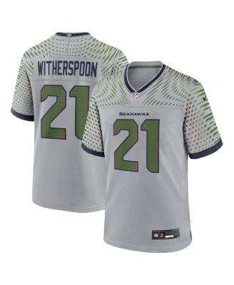 Nike - Men's Devon Witherspoon Wolf Gray Seattle Seahawks 2025 Rivalries Collection Game Jersey