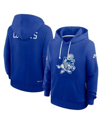 Nike - Women's Royal Dallas Cowboys Throwback Sideline Standard Issue Dri-FIT Hoodie