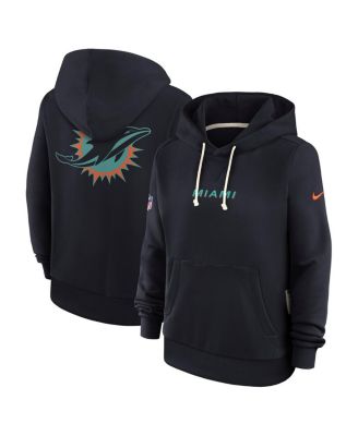 Nike - Women's Pitch Blue Miami Dolphins 2025 Rivalries Collection Standard Issue Sideline Dri-FIT Hoodie