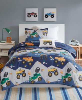 Intelligent Design - Nash Full/Queen 4 Piece Printed Comforter Set
