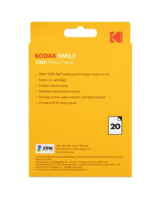 Kodak - 3x4 ZINK Photo Paper - 20 Pack