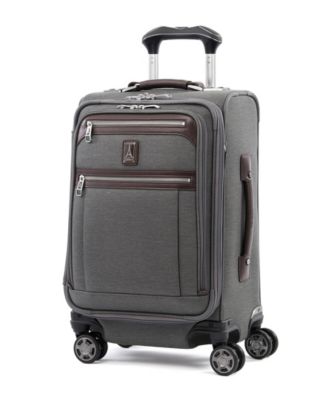 Travelpro - Platinum Elite 20" Softside Business Plus Carry-On Spinner Suitcase