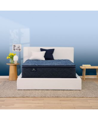 Serta - Perfect Sleeper Cobalt Calm 14" Firm Pillow Top Mattress-Twin XL