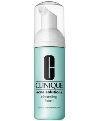 Clinique - Acne Solutions Cleansing Foam Face Wash, 4.2 oz.
