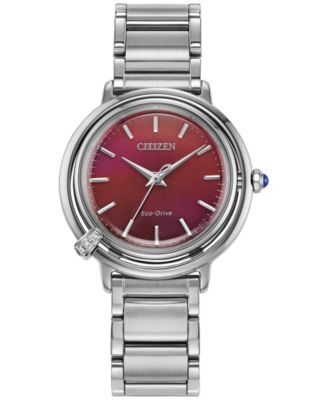 Citizen - Women's L Arcly Diamond Accent Stainless Steel Bracelet Watch 31mm