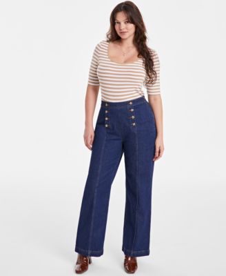 On 34th - Women's Midnight Sailor Jeans