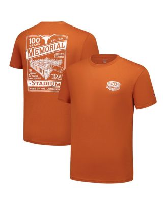 Champion - Men's Texas Orange Texas Longhorns 100 Years of DKR T-Shirt