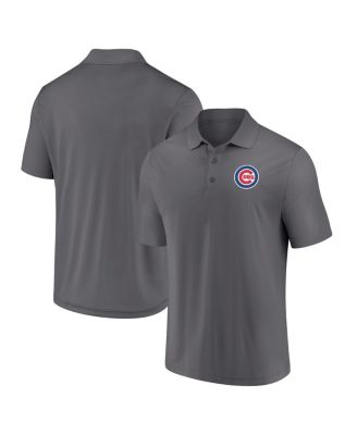 Fanatics - Men's Gray Chicago Cubs Component Polo