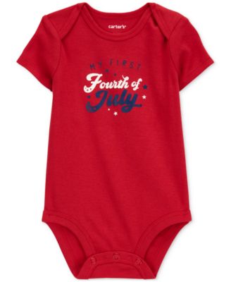Carter's - Baby My First Fourth of July Graphic Cotton Bodysuit