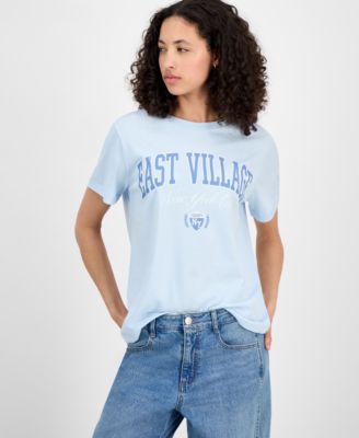Grayson Threads, The Label - Juniors' Crewneck East Village T-Shirt