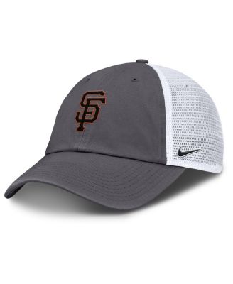 Nike - Men's Gray San Francisco Giants Adjustable Trucker Hat