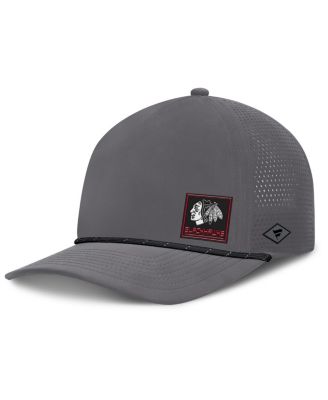 Fanatics - Men's Gray Chicago Blackhawks Captain Rope Adjustable Hat