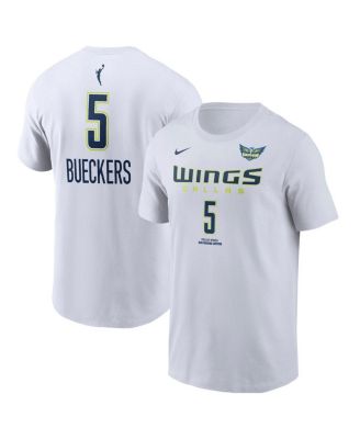 Nike - Men's Paige Bueckers White Dallas Wings 2025 WNBA Draft Heroine Edition Name Number T-Shirt