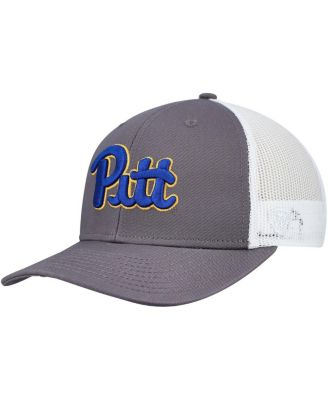 Top of the World - Men's Gray/White Pitt Panthers Victory Baseline Trucker Adjustable Hat