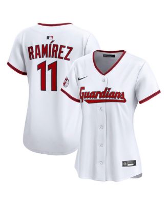 Nike - Women's Jos&eacute; Ramírez White Cleveland Guardians Home Limited Player Jersey