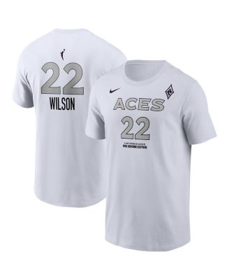 Nike - Men's A'ja Wilson White Las Vegas Aces Heroine Edition Name Number T-Shirt