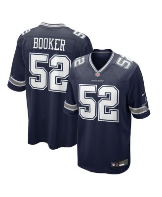 Nike - Men's Tyler Booker Navy Dallas Cowboys 2025 NFL Draft First Round Pick Game Jersey