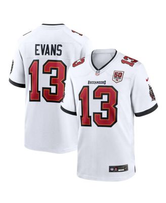 Nike - Men's Mike Evans White Tampa Bay Buccaneers 50th Anniversary Game Jersey