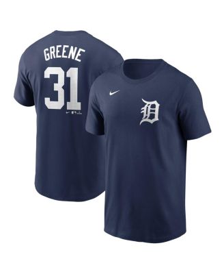 Nike - Men's Riley Greene Navy Detroit Tigers Fuse Name Number T-Shirt