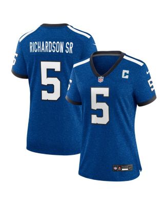 Nike - Women's Anthony Richardson Sr. Royal Indianapolis Colts Alternate Indiana Nights Game Jersey