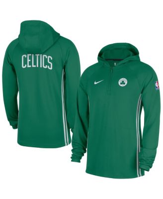 Nike - Men's Kelly Green Boston Celtics Authentic On Court Zone Quarter-Zip Jacket