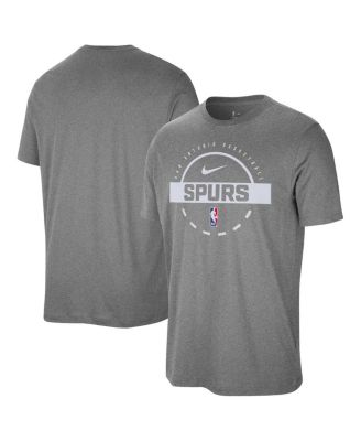 Nike - Men's Charcoal San Antonio Spurs Authentic Practice T-Shirt
