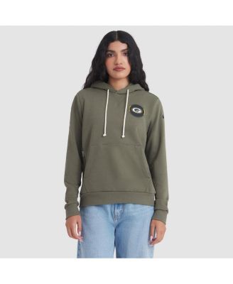 Nike - Women's Olive Green Bay Packers 2025 Salute to Service Sideline Standard Issue Dri-FIT Hoodie