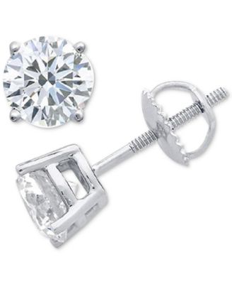Macy's - Diamond Stud Earrings (1/10 ct. t.w.)