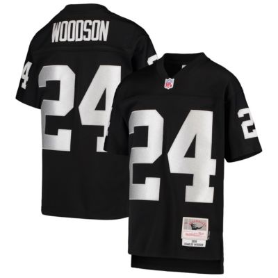 Mitchell & Ness - Charles Woodson Black Las Vegas Raiders 1998 Legacy Retired Player Jersey