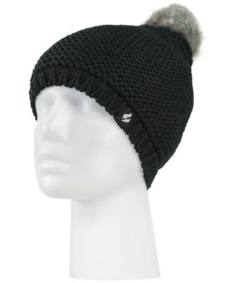 Heat Holders - Paris Purl Stitch Pom-Pom Hat