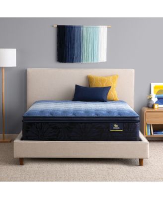 Serta - Classic Brecon 14.5" Plush Pillow Top Mattress - California King