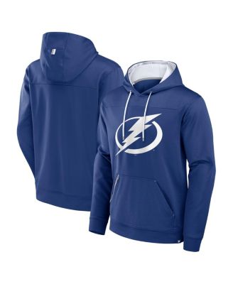 Fanatics - Men's Blue Tampa Bay Lightning Defender Pullover Hoodie